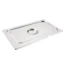 Vogue Stainless Steel 1/1 Gastronorm Notched Lid additional 1