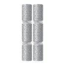 Swantex 12" Silver Fleur De Lys Christmas Crackers - O Contents C242-SVF-O additional 1