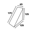 Heat Seal 65mm Standard Size Sandwich Wedge Coveris additional 3
