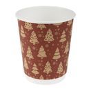 Fiesta Recyclable Christmas Double Wall Hot Cups 8oz additional 1