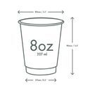 Vegware Christmas Double Wall Hot Cup 79-Series 8oz additional 5