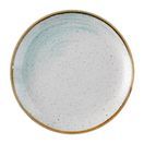 Churchill Stonecast Accents Evolve Coupe Plate Duck egg 219mm additional 1