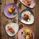 Churchill Stonecast Accents Lotus Plate Blueberry 229mm additional 3