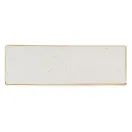 Churchill Stonecast Barley White Oblong Plates 330 x 110mm additional 1