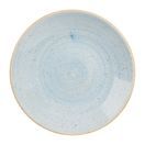 Churchill Stonecast Deep Coupe Plates Duck Egg Blue 225mm additional 1