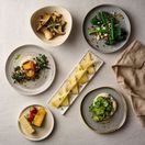 Churchill Stonecast Grey Organic Walled Plates 206mm additional 2