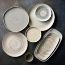 Churchill Stonecast Grey Organic Walled Plates 257mm additional 2