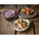 Churchill Stonecast Grey Triangle Walled Chefs Plates 200mm additional 2