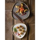Churchill Stonecast Grey Triangle Walled Chefs Plates 200mm additional 5