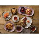 Churchill Stonecast Lavender Chefs Oblong Plates 298 x 152mm additional 3