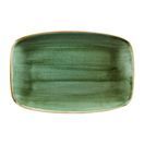 Churchill Stonecast No. 8 Oblong Chefs Plates 300 x 199mm Samphire Green additional 1