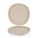Churchill Stonecast Nutmeg Cream Organic Walled Plates 257mm additional 1