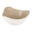 Churchill Stonecast Patina Antique Triangle Bowls Antique Taupe 153mm additional 1
