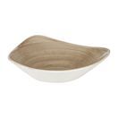 Churchill Stonecast Patina Antique Triangle Bowls Antique Taupe 235mm additional 1