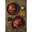 Churchill Stonecast Patina Lotus Plate Red Rust 229mm additional 3