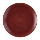Churchill Stonecast Patina Red Rust Evolve Coupe Plates 286mm additional 1