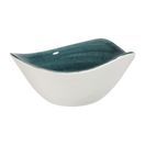 Churchill Stonecast Patina Triangular Bowls Rustic Teal 153mm additional 2