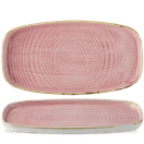 Churchill Stonecast Petal Pink Chefs' Walled Oblong Plate 350mm additional 1