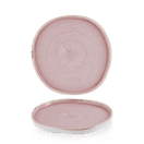 Churchill Stonecast Petal Pink Organic Walled Plates 206mm additional 1