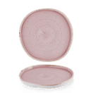 Churchill Stonecast Petal Pink Organic Walled Plates 257mm additional 1