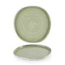 Churchill Stonecast Sage Green Organic Walled Plates 257mm additional 1