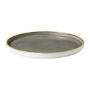 Churchill Stonecast Walled Chefs Plates Peppercorn Grey 260mm additional 3