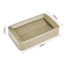 Jantex 60/80ltr Slim Bin Lid Beige additional 5