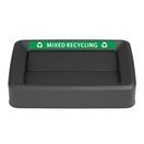 Jantex 60/80Ltr Slim Bin Lid Black additional 6