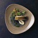 Churchill Stonecast Aqueous Deep Coupe Plates Bayou Taupe 281mm additional 11