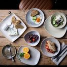 Churchill Stonecast Canvas Natural Lotus Plates 254mm additional 2