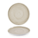 Churchill Stonecast Canvas Natural Walled Plates 260mm additional 1