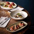 Churchill Stonecast Canvas Natural Walled Plates 260mm additional 2