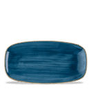 Churchill Stonecast Java Blue Chef's Oblong Plates 288 x 152mm additional 1