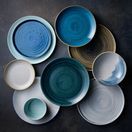 Churchill Stonecast Java Blue Evolve Coupe Plates 285mm additional 3