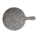 Churchill Alchemy Buffet Handled Melamine Round Paddle Boards Distressed Wood 450mm additional 1
