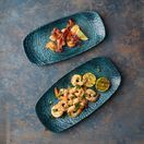 Churchill Homespun Chroma Blue Chefs' Oblong Plates 269mm additional 2