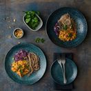 Churchill Homespun Chroma Blue Coupe Plates 260mm additional 4