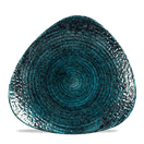 Churchill Homespun Chroma Blue Triangle Plates 265mm additional 1