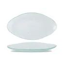 Churchill Isla Glass Clear Organic Glass Oval Platter 300mm additional 1
