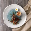 Churchill Raku Round Trace Plate Jade Green 264mm additional 2