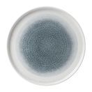 Churchill Raku Walled Plates Topaz Blue 260mm additional 1