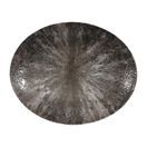 Churchill Stone Quartz Black Orbit Oval Coupe Plates 317mm additional 1