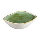 Churchill Stonecast Triangular Bowls Samphire Green 185mm additional 2