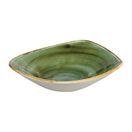 Churchill Stonecast Triangular Bowls Samphire Green 235mm additional 2