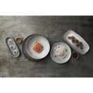 Churchill Studio Prints Homespun Accents Jasper Chefs Oblong Plate Grey 287x152mm additional 2