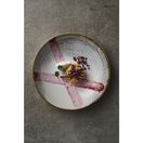 Churchill Studio Prints Homespun Accents Jasper Evolve Coupe Plate Grey 165mm additional 3