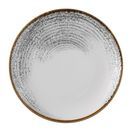 Churchill Studio Prints Homespun Accents Jasper Evolve Coupe Plate Grey 260mm additional 1