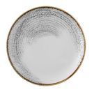 Churchill Studio Prints Homespun Accents Jasper Evolve Coupe Plate Grey 286mm additional 1