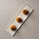 Churchill Studio Prints Kintsugi Agate Grey Oblong Plates 330x110mm additional 2