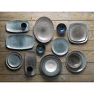 Churchill Studio Prints Raku Round Coupe Plates Quartz Black 288mm additional 2